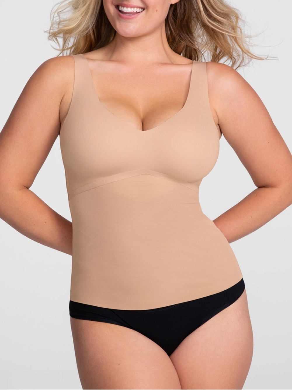 Honeylove LiftWear Tank in Sand Size L